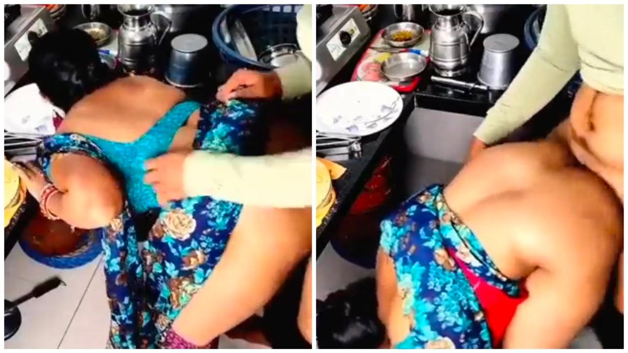 किचन मध्ये दिराने झवली मोठ्या गांडीची वहिनी