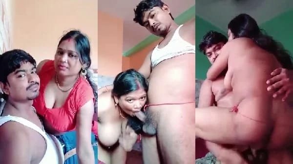 आंटीला तिच्या बॉयफ्रेंड ने वेगवेगळ्या पोझिशन मध्ये झवले